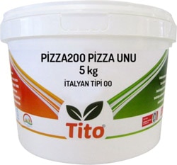 Tito Pizza200 İtalyan Tipi 00 5000 gr Pizza Unu