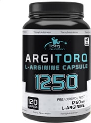 Torq Nutrition ARGITORQ L-Arginine 1250 120 Kapsül