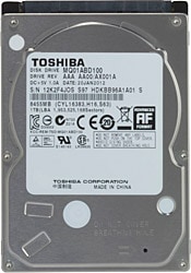 Toshiba 2.5" 1 TB MQ01ABD100 SATA 2.0 5400 RPM Hard Disk