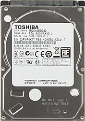Toshiba 320 GB MQ01ABD032 Hard Disk