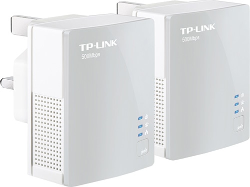 TL-PA 4010 PKIT Adaptador powerline de TP-LINK AV600 con pase a través de CA Starter Kit 
