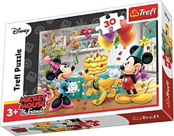 Trefl Mickey Mouse & Friends Birthday Cake 30 Parça Yapboz