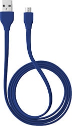 Trust Flat 20136 1 m Mavi Micro USB Şarj Kablosu
