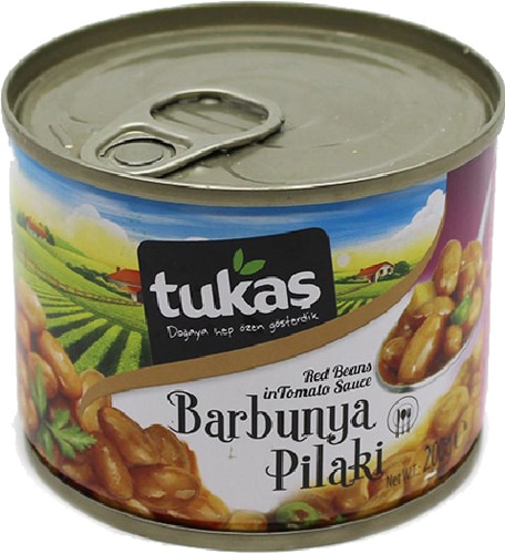 TUKAŞ CANNED KIDNEY  BEAN
STEW