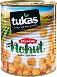 Tukaş Haşlanmış Nohut 800 gr