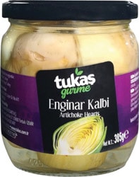 Tukaş Enginar Kalbi 385 gr Cam Konserve