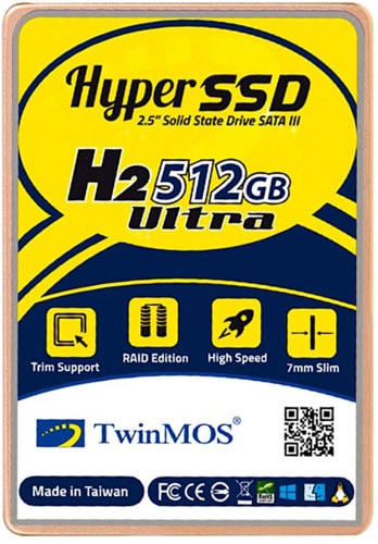 Twinmos 512 GB TM512GH2U 2.5" SATA 3.0 SSD