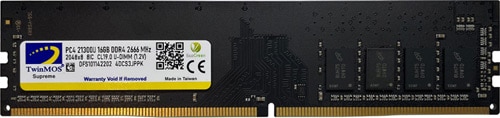 Twinmos 16 GB 2666 MHz DDR4 CL19 MDD416GB2666D Ram Fiyatları