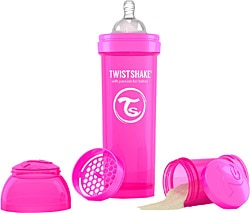 Twistshake Anti-Colic 330 ml Pembe Biberon