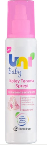 Uni Baby Kolay Saç Tarama Spreyi 200 ml