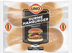 Uno Gurme 4'lü 440 gr Hamburger Ekmeği