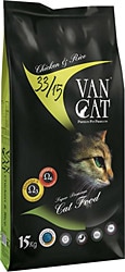 Vancat Tavuklu Pirinçli 15 kg Yetişkin Kedi Maması