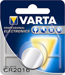 Varta CR2016 3 V Lityum Düğme Pil