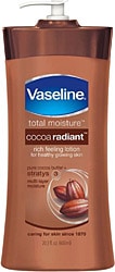 Vaseline Kakao Işıltısı 600 ml Vücut Losyonu