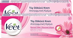 Veet Tüy Dökücü Krem Normal Ciltler 100 ml 2 Adet