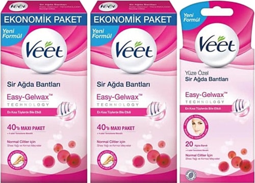 Veet Normal Ciltler 80 Li Yuz Bolgesi 20 Li Sir Agda Bantlari Avantaj Paketi Agda Agda Aksesuari Fiyatlari Ozellikleri Ve Yorumlari En Ucuzu Akakce