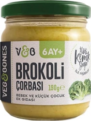 Veg&Bones İlikli Kemik Suyu Brokoli Çorbası 190 gr