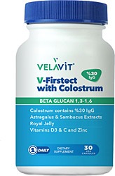 Velavit V-Firstect with Colostrum 30 Kapsül
