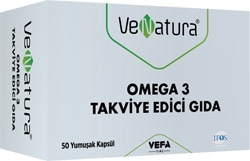 Venatura Omega 3 50 Yumusak Kapsül