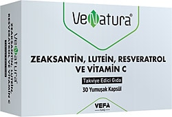 Venatura Zeaksantin Lutein Resveratrol Vitamin C 30 Kapsül