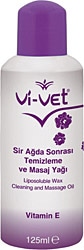 Vi-Vet Vitamin E Sir Ağda Sonrası Temizleme ve Masaj Yağı 125 ml