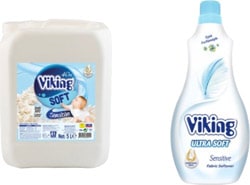 Viking Soft Sensitive 5 lt + Soft Sensitive 1.4 lt Çamaşır Yumuşatıcı