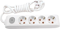 Viko Multi-let Topraklı Anahtarlı 1 m 4'lü Priz