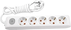 Viko Multi-let Topraklı Anahtarlı 1 m 5'li Priz