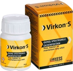 Virkon S Geniş Spektrumlu 50 gr Dezenfektan