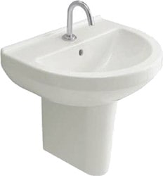 VitrA 5301L003-0001 S50 55 cm Lavabo