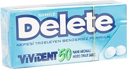 Vivident Delete Nane Aromalı Mikro Draje 13 gr Sakız