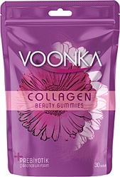 Voonka Collagen Beauty + Prebiyotik Gummy's 30 Çiğnenebilir Tablet