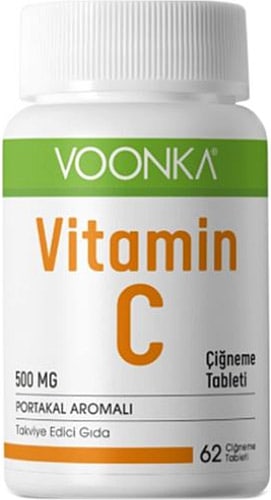 Voonka Vitamin C 500 mg 62 Tablet