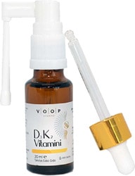 VOOP Vitamin D3K2 Sprey Damla 20 ml