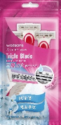 Watsons 3 Bıçaklı Kullan At 3'lü Kadın Tıraş Bıçağı