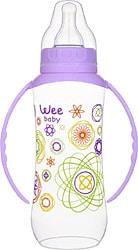 Wee Baby 745 Klasik Kulplu PP Biberon 270 ml Mor