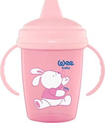 Wee Baby 755 Enjoy Akıtmaz Alıştırma Bardağı 240 ml Pembe