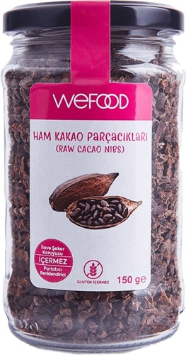 Wefood Glutensiz 150 gr Ham Kakao Parçacıkları