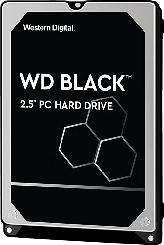 Western Digital 1 TB Black WD10SPSX 2.5" SATA 3.0 7200 RPM Harddisk