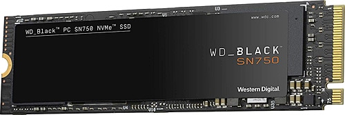 Western Digital Black SN750 WDS250G3X0C PCI-Express 3.0 250 GB 2.5" SSD