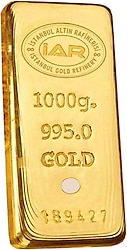 1000 gr 24 Ayar Külçe Altın