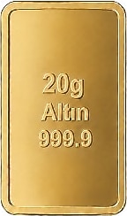 20 gr 24 Ayar 999.9 Milyem Gram Altın