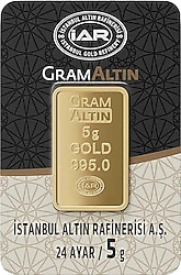 5 gr 24 Ayar Gram Altın