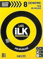 Hız Yayınları 8. Sınıf LGS İlk Dönem Fen Bilimleri 8'li Deneme