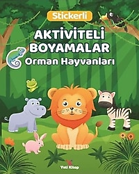 Aktiviteli Boyamalar - Orman Hayvanları - Kolektif