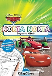 Arabalar Nokta Nokta Boyama Kitabı