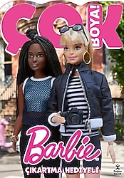 Barbie Çok Boya Çıkartmalı Dev Boyama Kitabı - Kolektif