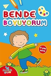 Ben De Boyuyorum Boyama Kitabı (4+ Yaş) - Kolektif