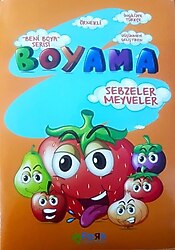 Beni Boya Serisi - Sebzeler, Meyveler - Tuğçe Yeşilbayrak