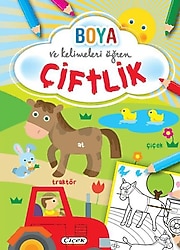 Boya ve Kelimeleri Öğren - Çiftlik - Kolektif